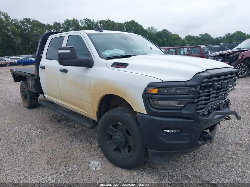 Vin: 3c6ur5hj6sg540024, lot: 45868544, ram 2500 tradesman  4x4 8' box 20251