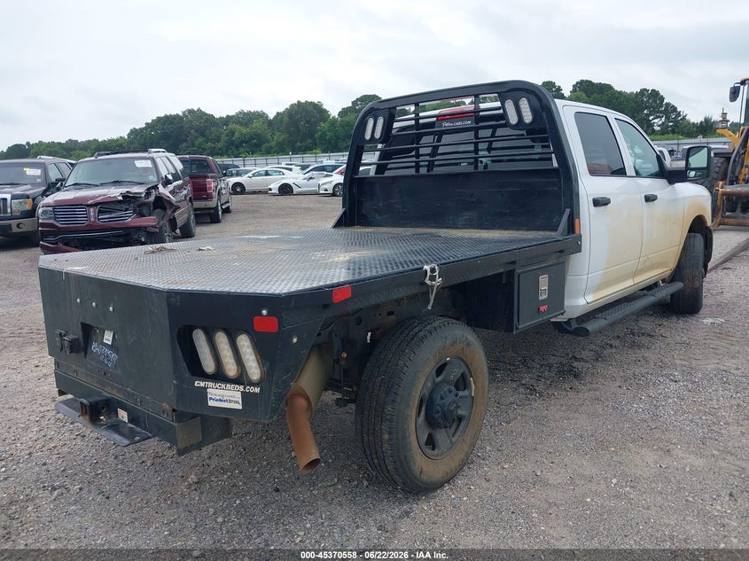 Vin: 3c6ur5hj6sg540024, lot: 45868544, ram 2500 tradesman  4x4 8' box 20254