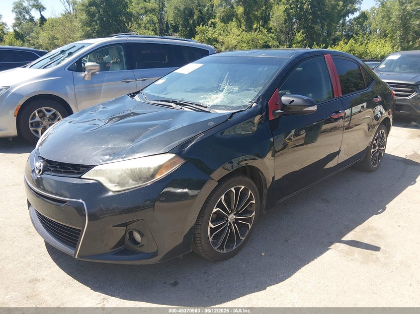 2014 TOYOTA COROLLA auction photo 2