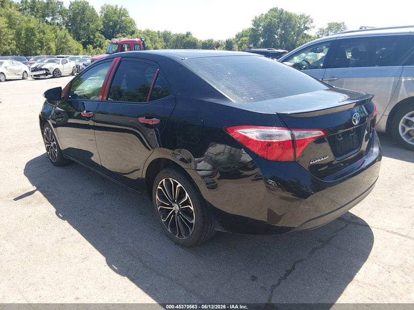 2014 TOYOTA COROLLA auction photo 3