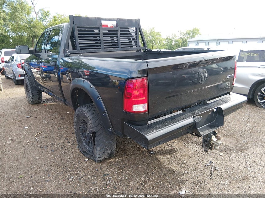 Vin: 3c6ur5cl9jg153975, lot: 45868567, ram 2500 tradesman  4x4 6'4 box 20183