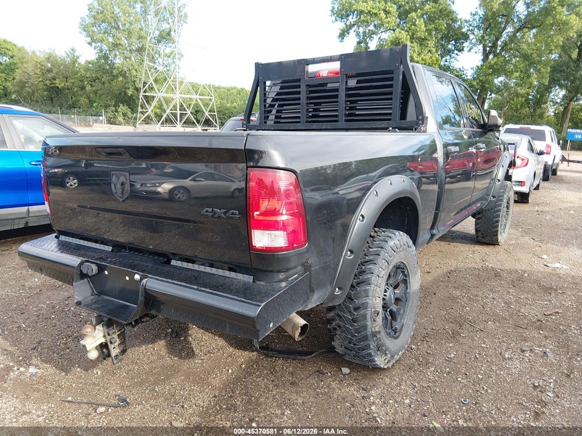 Vin: 3c6ur5cl9jg153975, lot: 45868567, ram 2500 tradesman  4x4 6'4 box 20184