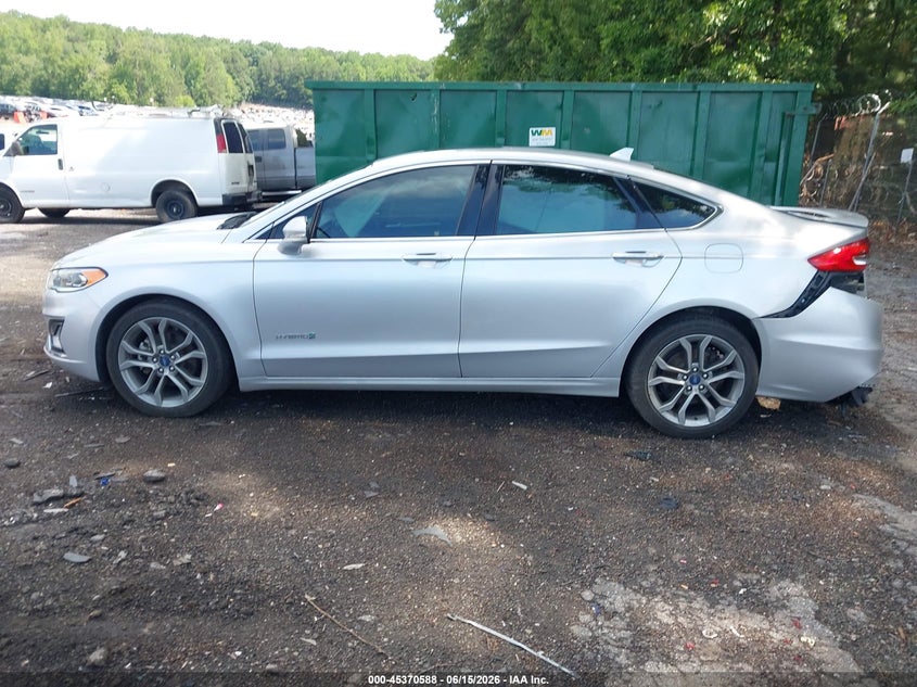 2019 FORD FUSION SEDAN 2.0L I-4 DOHC, VVT, 141HP