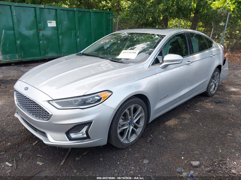 2019 FORD FUSION SEDAN 2.0L I-4 DOHC, VVT, 141HP
