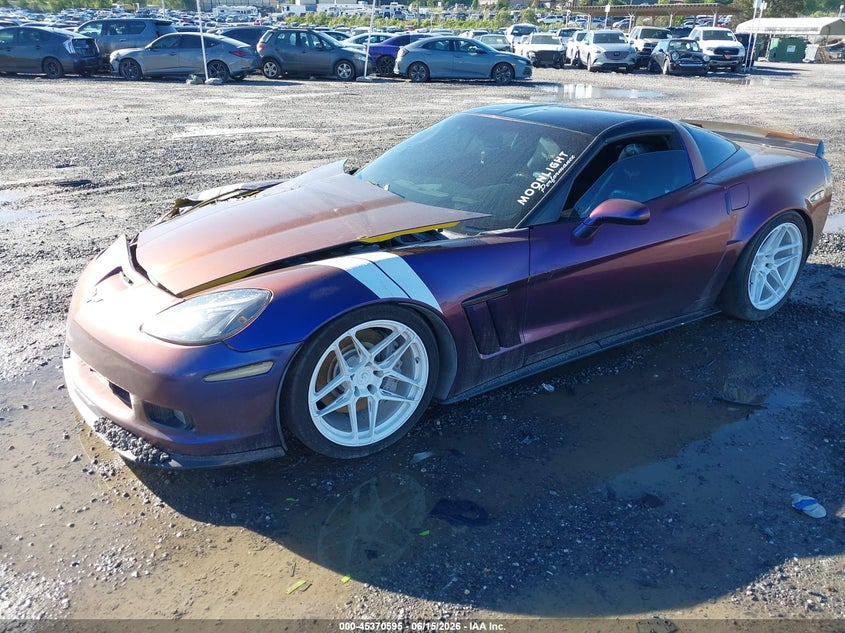 Vin: 1g1ys2dw2a5102257, lot: 45868581, chevrolet corvette grand sport 20102