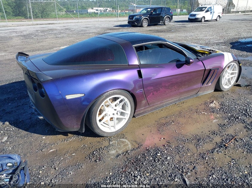 Vin: 1g1ys2dw2a5102257, lot: 45868581, chevrolet corvette grand sport 20104