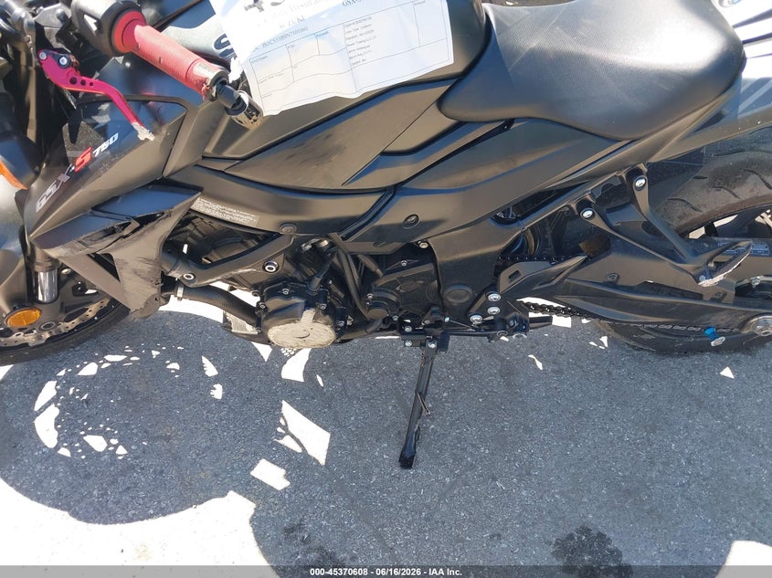 2022 Suzuki Gsx-S750 M/Z VIN: JS1C533B9N7101060 Lot: 45370608