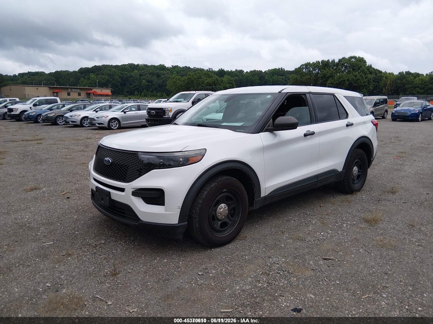 Vin: 1fm5k8ab0lgc68410, lot: 45868596, ford police interceptor utility 20202