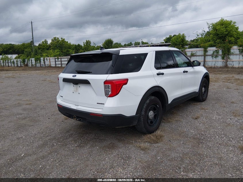 Vin: 1fm5k8ab0lgc68410, lot: 45868596, ford police interceptor utility 20204