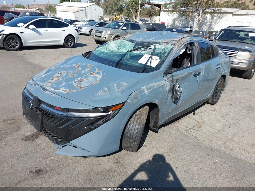 VIN 3N1AB9DV7TY219690 2026 NISSAN SENTRA SR