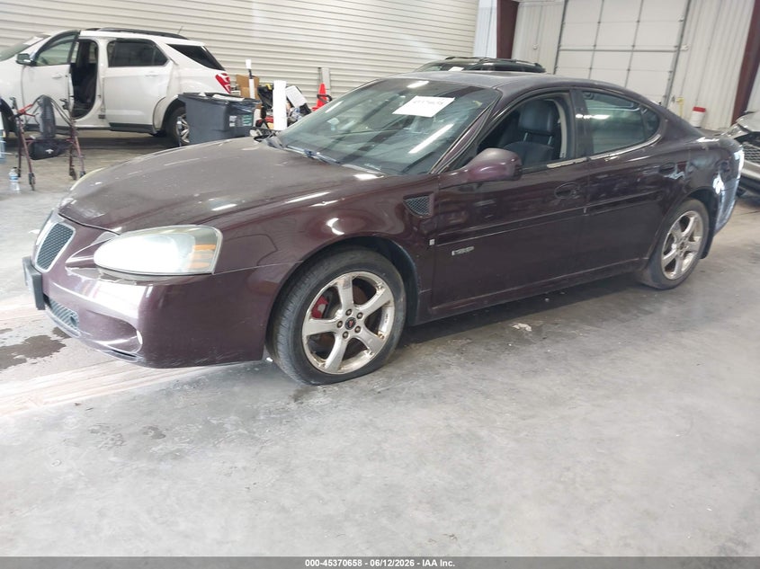 2006 Pontiac Grand Prix Gxp VIN: 2G2WC55C761110482 Lot: 45370658