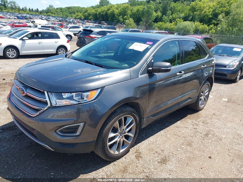 2018 Ford Edge Titanium 2FMPK4K8XJBB37106 photo 1