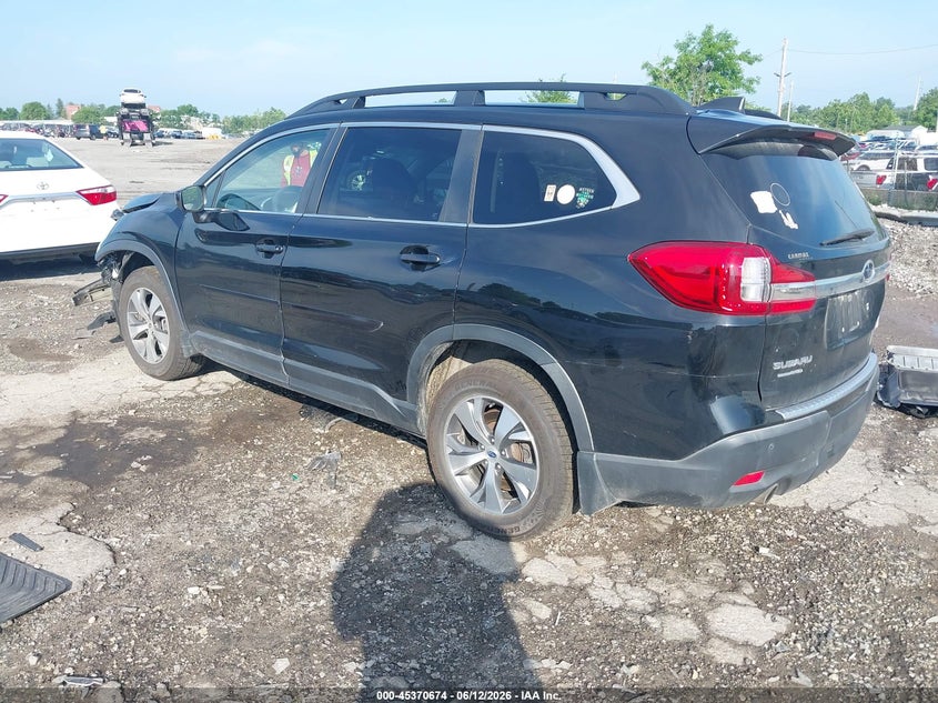 Vin: 4s4wmafd5k3425077, lot: 45868660, subaru ascent premium 20193