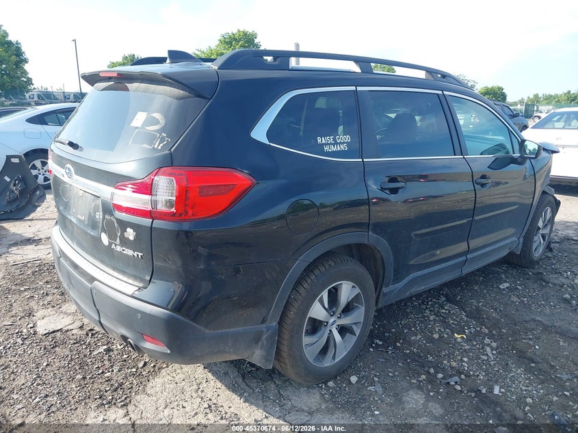 Vin: 4s4wmafd5k3425077, lot: 45868660, subaru ascent premium 20194