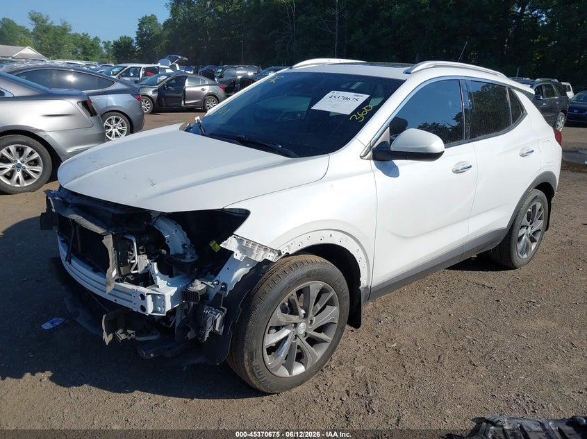 Vin: kl4mmfsl4mb150942, lot: 45868661, buick encore gx fwd essence 20212