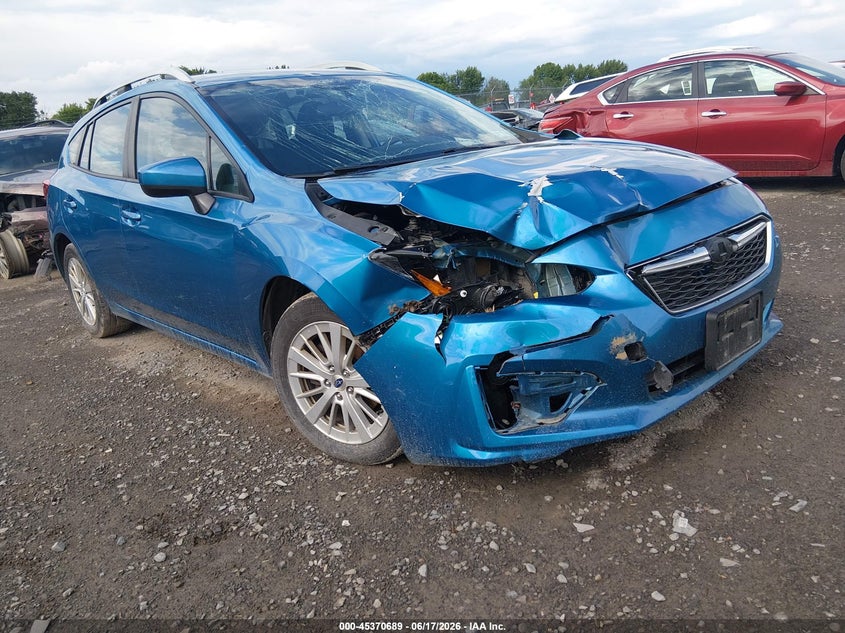 Vin: 4s3gtad69j3727597, lot: 45868675, subaru impreza 2.0i premium 20181
