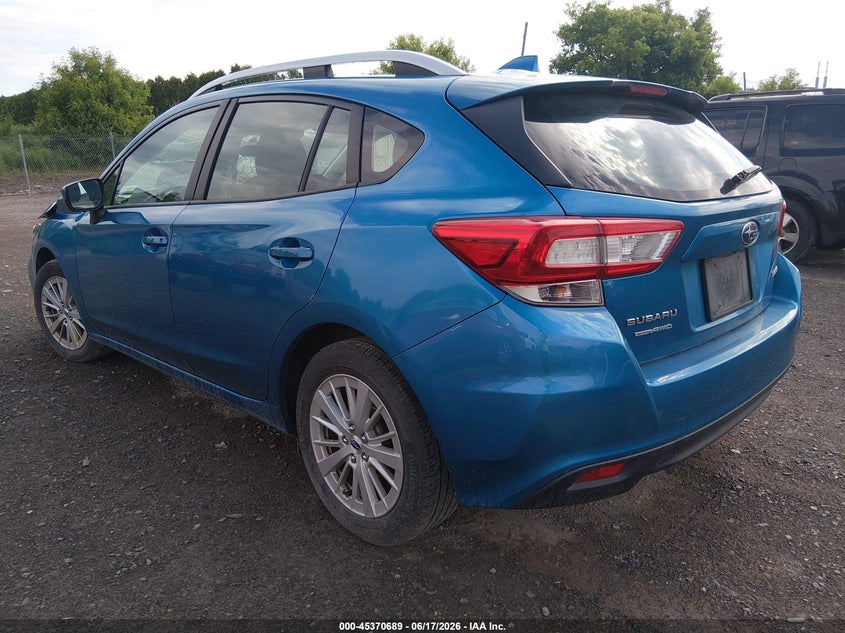 Vin: 4s3gtad69j3727597, lot: 45868675, subaru impreza 2.0i premium 20183