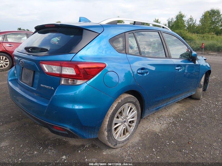 Vin: 4s3gtad69j3727597, lot: 45868675, subaru impreza 2.0i premium 20184