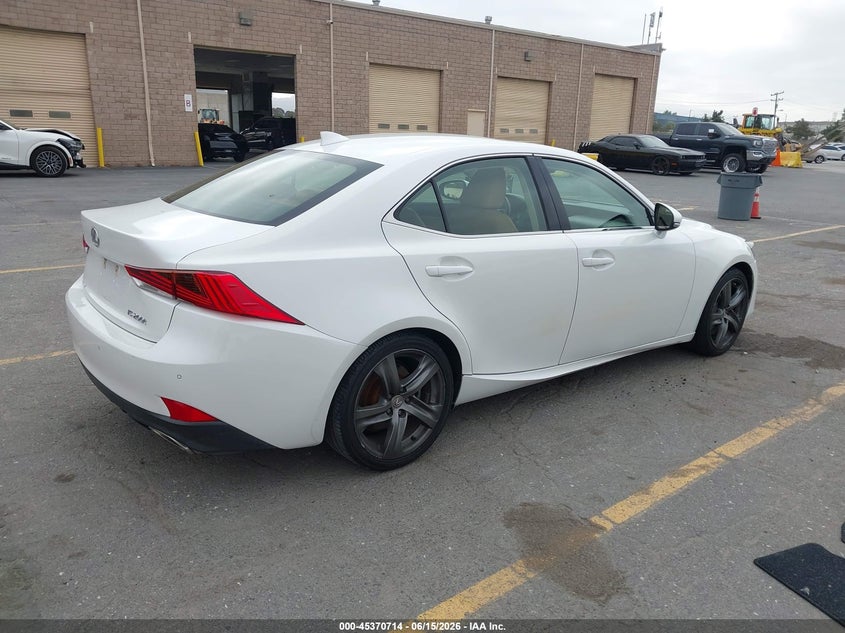 Vin: jthba1d24h5041851, lot: 45868700, lexus is 200t 20174