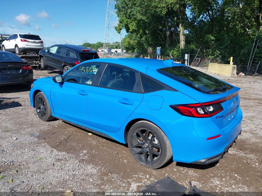 2026 HONDA CIVIC HYBRID auction photo 3
