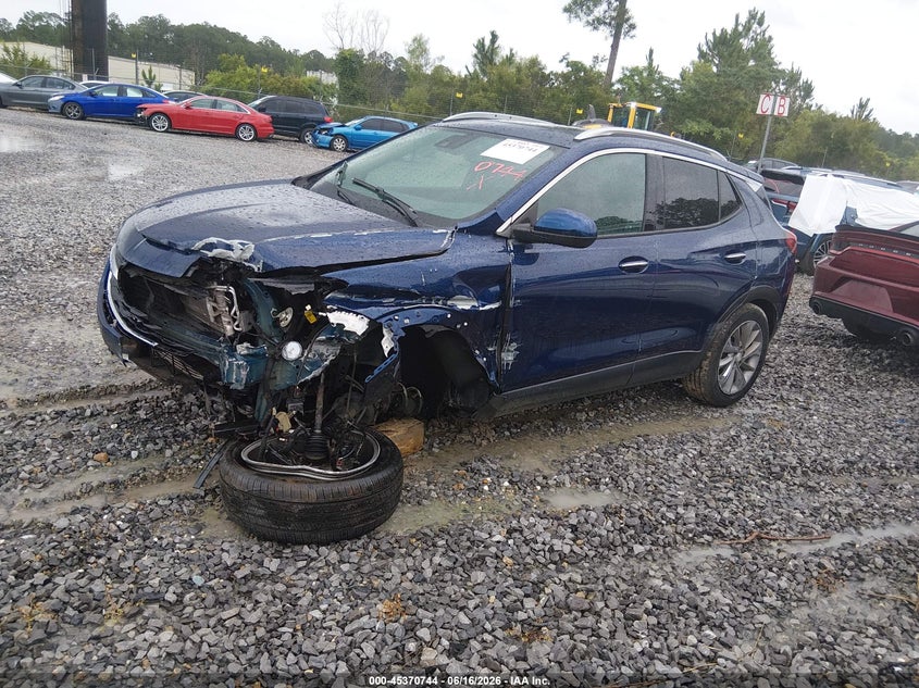 Vin: kl4mmfsl4pb065944, lot: 45868730, buick encore gx essence fwd 20232