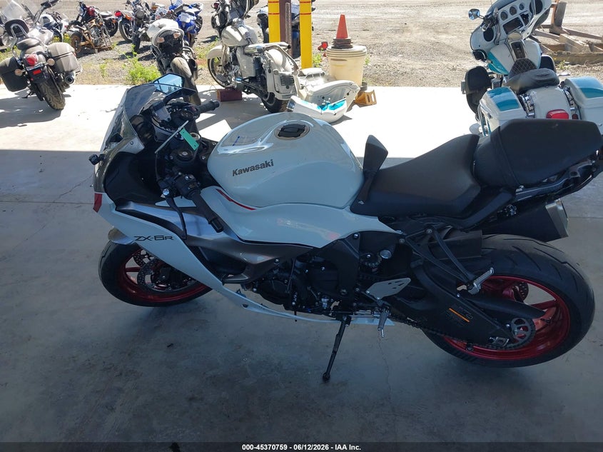 2025 Kawasaki Zx636 K VIN: JKBZXJK17SA011384 Lot: 45370759