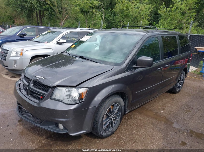 Vin: 2c4rdgeg3hr673053, lot: 45868778, dodge grand caravan gt 20172