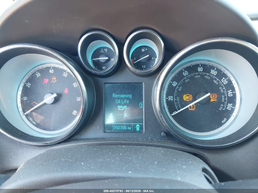 2013 Buick Verano VIN: 1G4PP5SK6D4191777 Lot: 45370793
