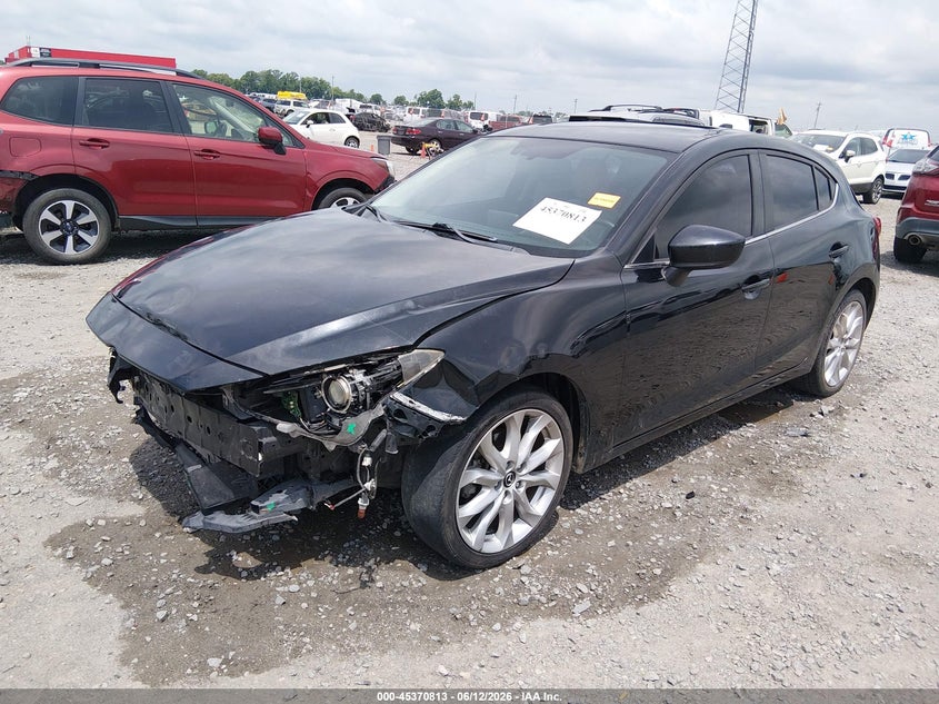 Vin: jm1bm1m39e1102602, lot: 45868799, mazda mazda3 s grand touring 20142