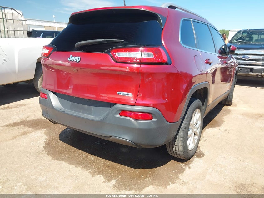 2017 JEEP CHEROKEE auction photo 4