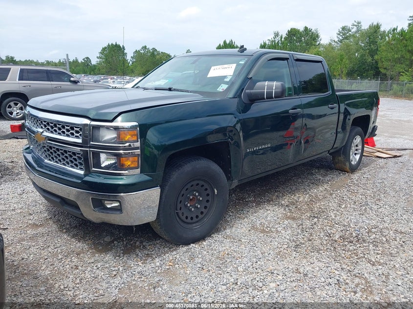 2014 Chevrolet Silverado 1500 Lt 3GCPCREH8EG437353 photo 1