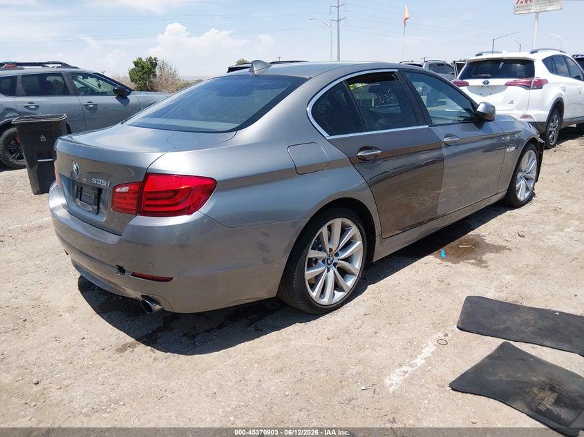 Vin: wbafr7c51bc606079, lot: 45868889, bmw 535i 20114