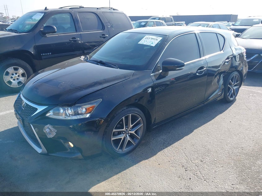 Vin: jthkd5bh5e2188327, lot: 45868912, lexus ct 200h 20142