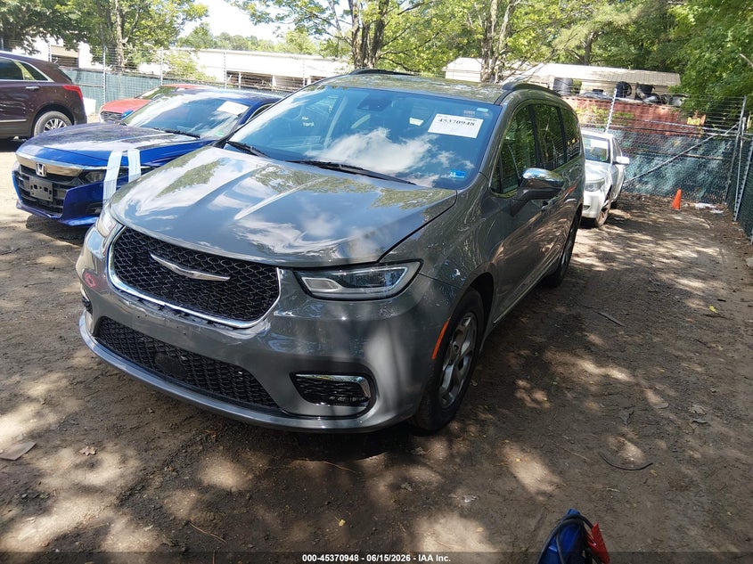Vin: 2c4rc1gg5nr198157, lot: 45868934, chrysler pacifica limited 20222