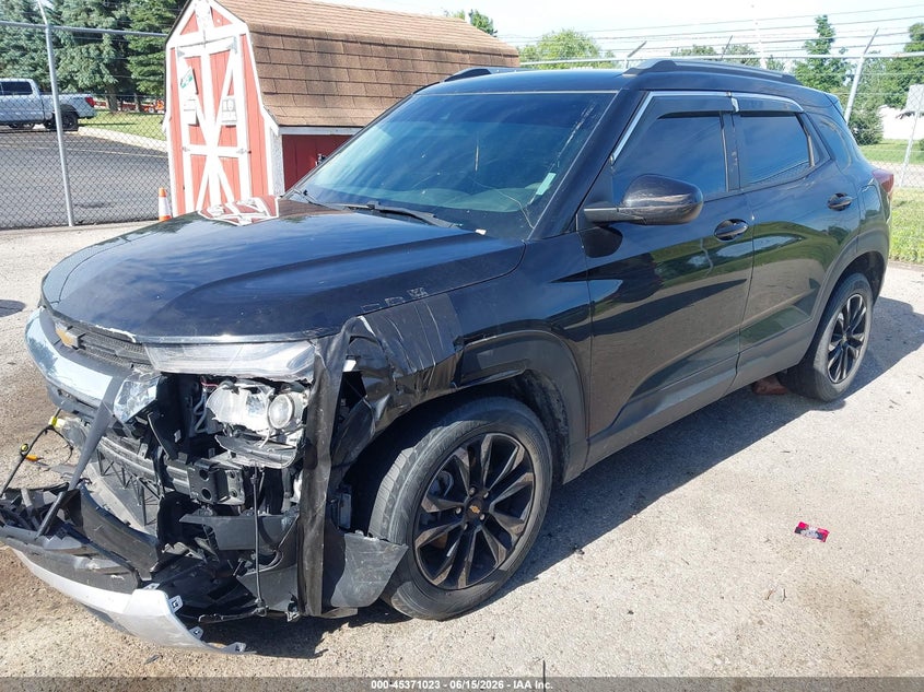 VIN KL79MPSL3NB036902 2022 CHEVROLET TRAILBLAZER FWD LT