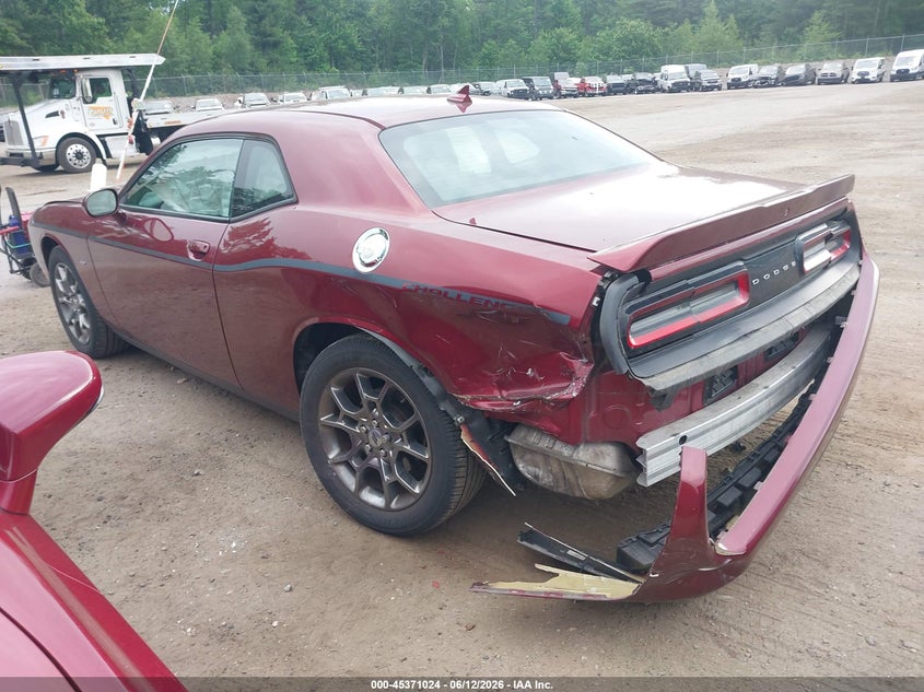 Vin: 2c3cdzgg7hh641344, lot: 45869010, dodge challenger gt 20173