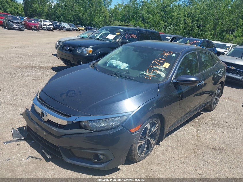 2016 Honda Civic Touring 19XFC1F9XGE014373 photo 1
