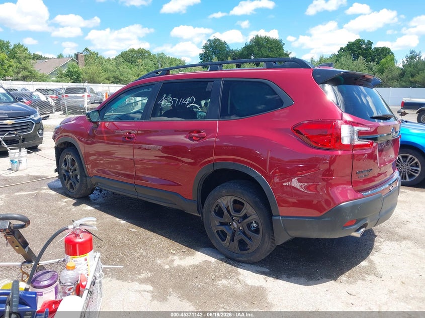 Vin: 4s4wmawd4s3402177, lot: 45869128, subaru ascent onyx edition limited 7-passenger 20253