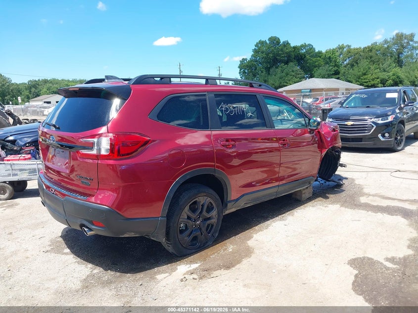 Vin: 4s4wmawd4s3402177, lot: 45869128, subaru ascent onyx edition limited 7-passenger 20254