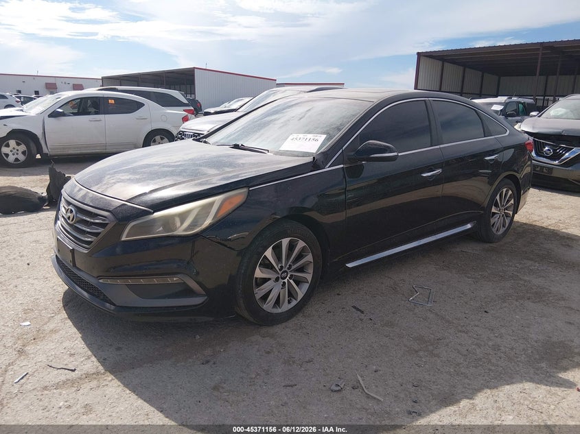 2017 HYUNDAI SONATA auction photo 2