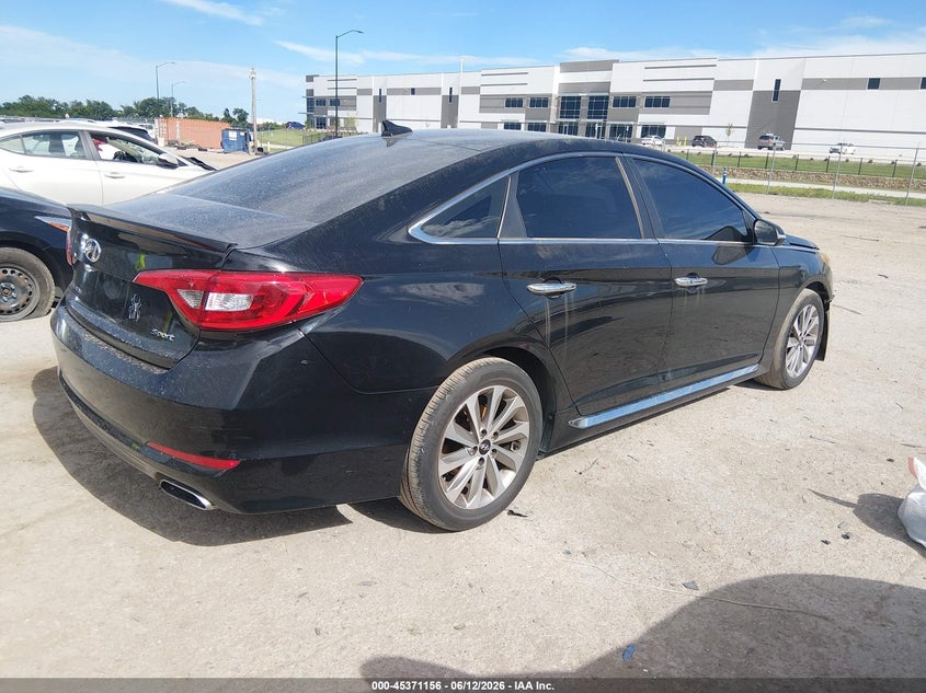 2017 HYUNDAI SONATA auction photo 4