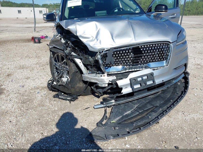 2022 Lincoln Aviator Standard VIN: 5LM5J6XCXNGL05244 Lot: 45371192