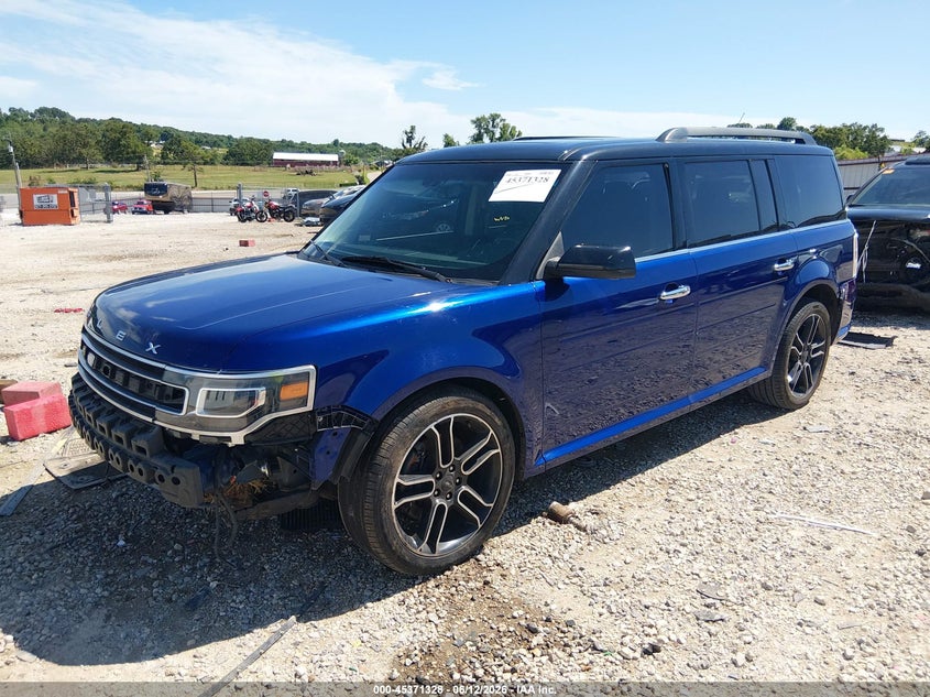 Vin: 2fmhk6dt2ebd40501, lot: 45869314, ford flex limited 20142