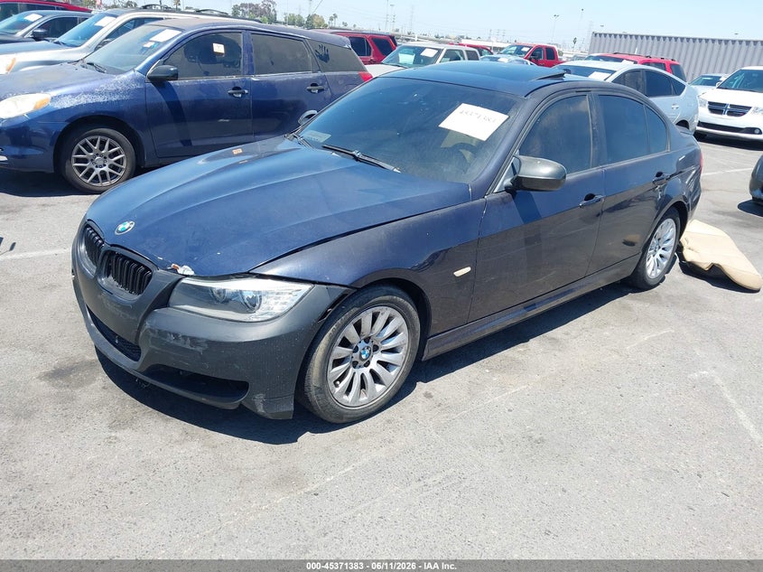 2009 Bmw 328i WBAPH57509NL78645 photo 1