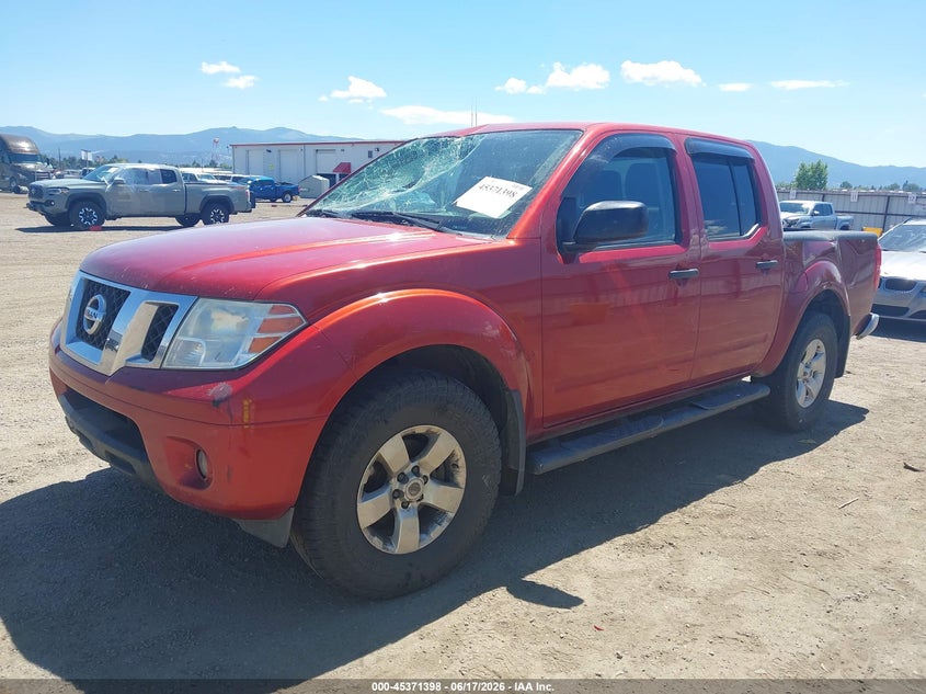 Vin: 1n6ad0ev3cc428643, lot: 45869384, nissan frontier sv 20122