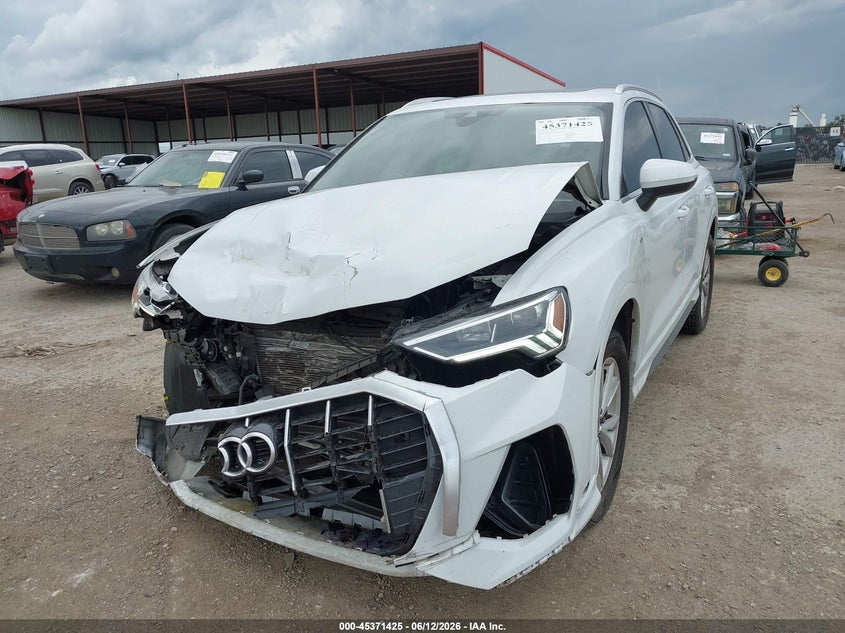Vin: wa1decf32r1070378, lot: 45869411, audi q3 premium 45 tfsi s line quattro tiptronic 20242