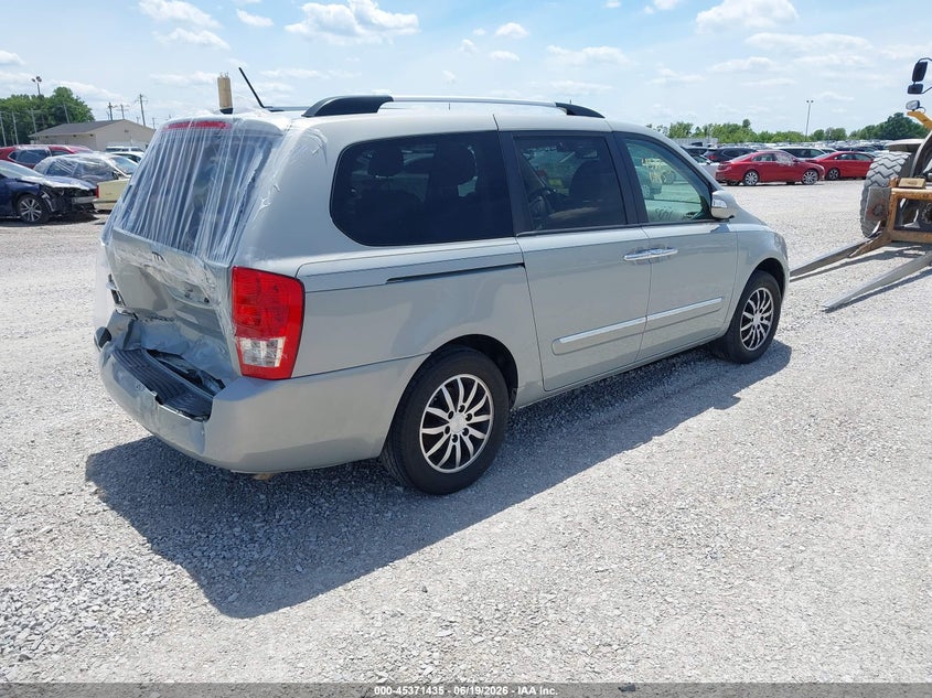 Vin: kndmh4c74c6497081, lot: 45869423, kia sedona ex 20124