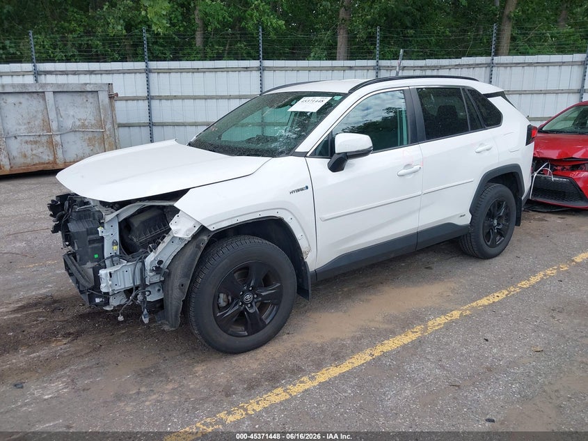 VIN 2T3RWRFVXLW078914 2020 TOYOTA RAV4 HYBRID XLE