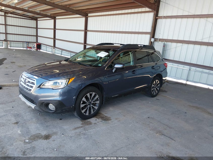 2016 SUBARU OUTBACK auction photo 2