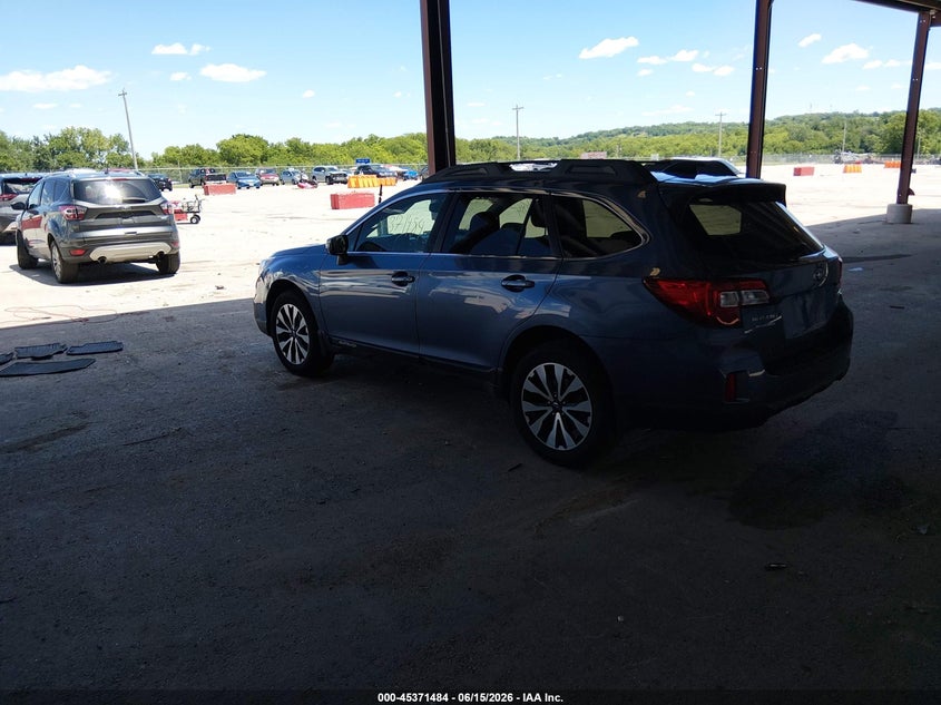 2016 SUBARU OUTBACK auction photo 3